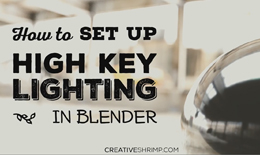High Key Lighting in Blender