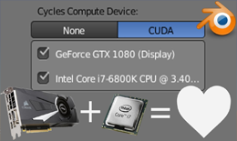 Faire un rendu GPU + CPU